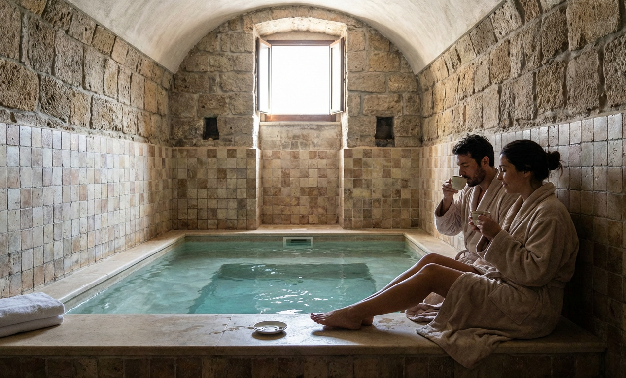 Percorso Spa privato Napoli: lusso e benessere storico