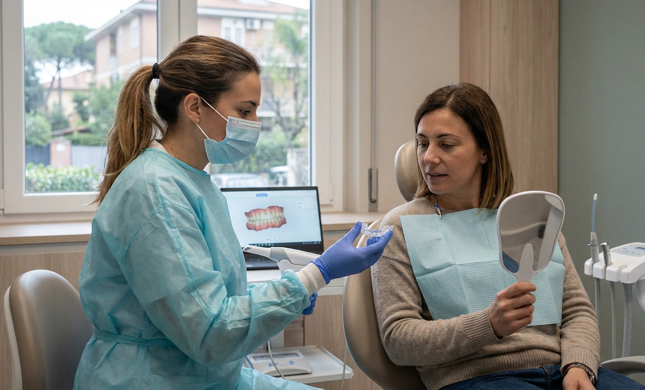 Allineatori trasparenti Roma Talenti: guida allo studio